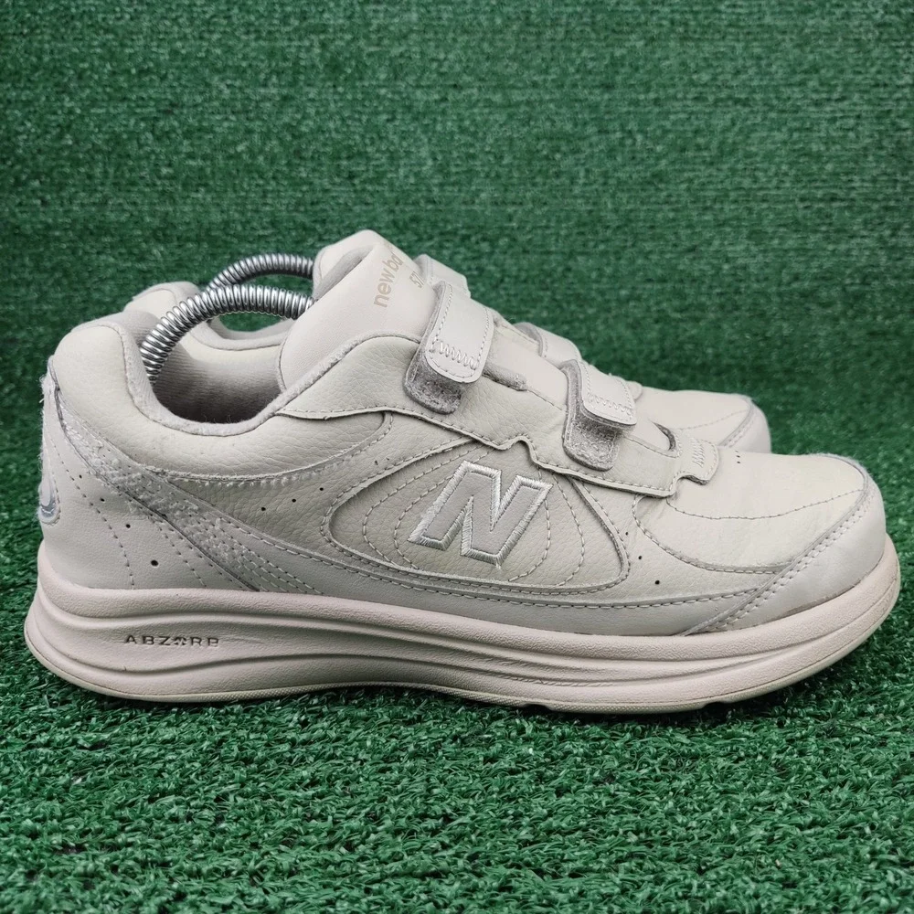 New Balance Shoes Mens 8.5 Womens 10‎ Bone 577 Hook and Loop Walking Sneakers